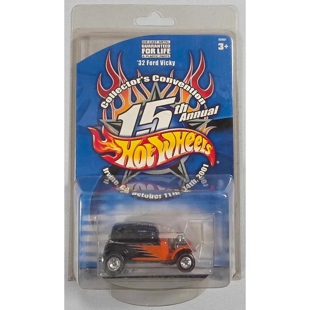 Hot Wheels 2001 15th Annual Convention Newsletter '32 FORD VICKY #1/4000 NEW !!